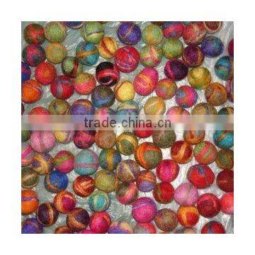 Tie dye Felt Balls