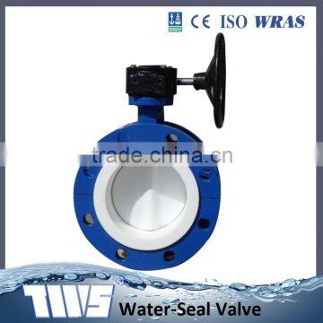 Ptfe/pn10 Wafer Type Butterfly Valve (TWS-FD)