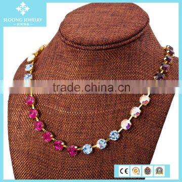 Hot Selling Nice Women Crystal Chain Necklace photo-4