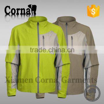 Hot selling various color climbming man quick dry winter cycling jacket