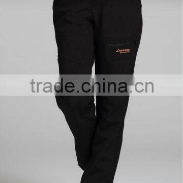 ladies fashion three quarter pants pants with side pockets women's pants