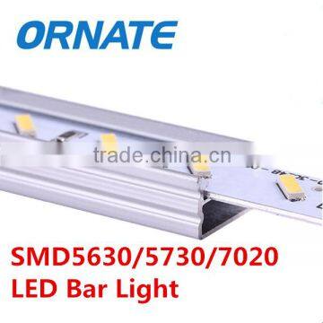 CE Rohs certification SMD 5630 5730 7020d led rigid strip 12v