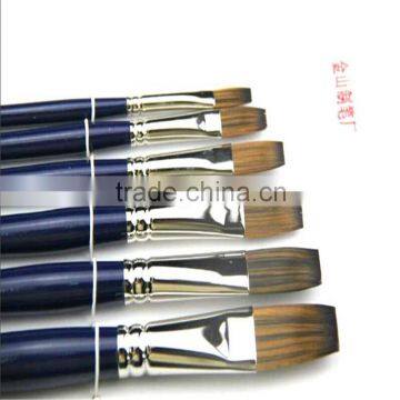 1pcs professional Nylon hair 6pcs artist brush,artist painting brush,oil brush