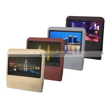 9" inch car lcd monitor mini tv back seat car monitor