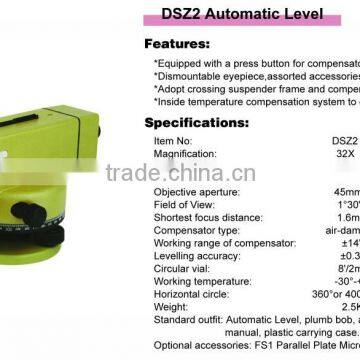 DSZ2 Automatic Level