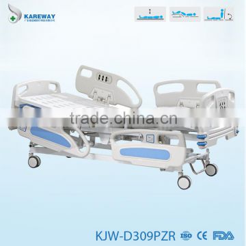 3 functions electric hospital bed with built in control panel KJW-D309PZR