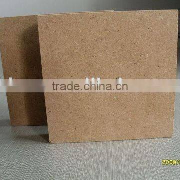 E0/E1/E2 5mm Plain or Melamine faced MDF board