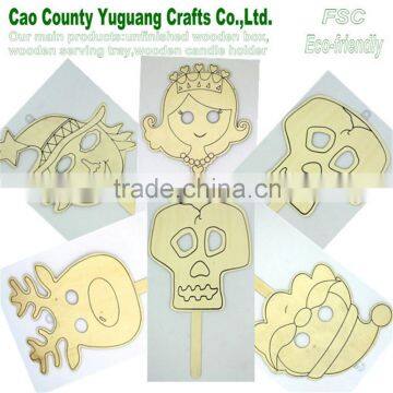 plywood mask ,poor handwriting toys,children educational toys