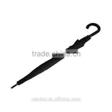Automatic Black Outdoor Umbrella for Wholesale