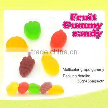 fruit shaped gummy candy halal gelatine sweets