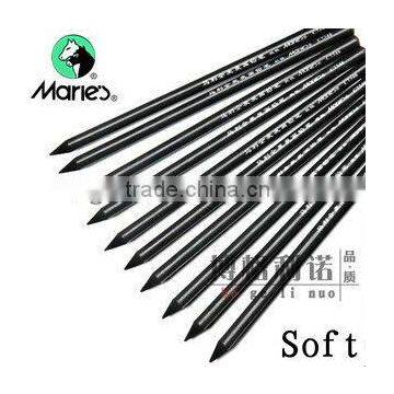 Marie's 24pcs set sketch drawing pencil pure charcoal pencils