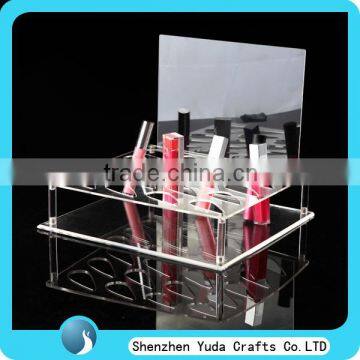 Acrylic comestic display acrylic makeup display rack acrylic lipstick display stands