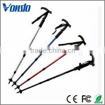 Newest cheap telescopic walking sticks ultra-light Trekking Hiking Walking Stick