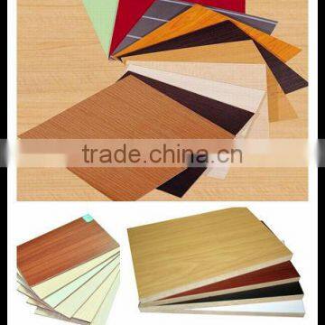 2016 new product high gloss melamine blockboard melamine mdf board for furniture