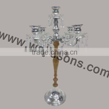 tall crystal candelabras