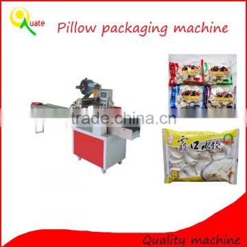 Bakery Manufacturer Horizontal Flow Pack Packing Equipment Three Side Sealing Pillow Bag Automatic Pie Packaging Machine