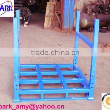 Foldable stacking tyre rack