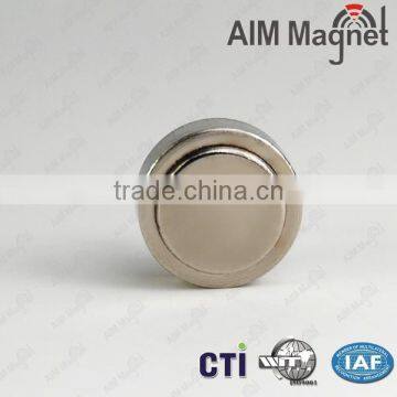 N48 Strong 10 mm Pot Magnet With Threaded Stem photo-3