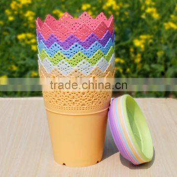 plastic pots for nursery plants garden flower pot