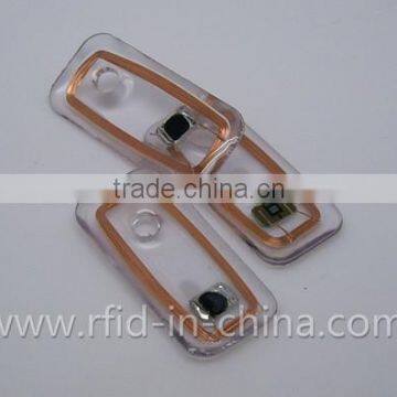 HF Contactless rfid tag glass 13.56 mhz for tracking