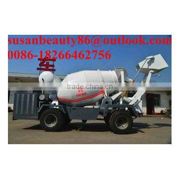 chinese best selling concrete mixer vehicle with self-loading