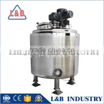 Stainless Steel Cake Mixing Jar Machine with load cell for tank weighing