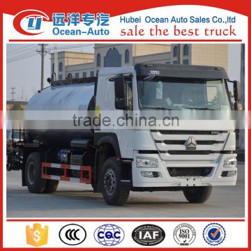 howo brand 10cbm asphalt distributor truck / intelligent asphalt distributor truck for sale