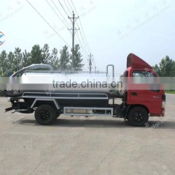 Foton vacuum fecal sucking tank vehicle