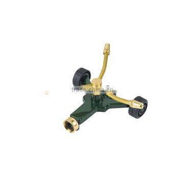 Metal 3-Arm Rotating Lawn Sprinkler for Garden Water Hose Watering SG1314