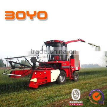 large self-propelled combine maize silage harvester