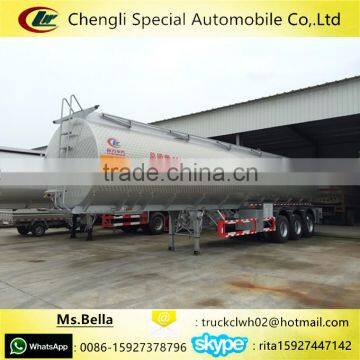 45m3 50m3 Oil Tank Semi Trailer Aluminum Tanker Trailer