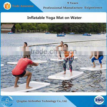 High Quality DWF Inflatable Floating Water Tumble Track Mat for Sale photo-3