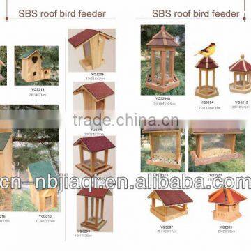 SBS roof bird feeder