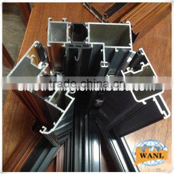 Aluminium and Building Materials With Wood Grain Powder Coating photo-2