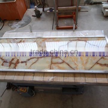 PAKISTAN FACTORY MADE BACKLIT ONYX KITCHEN COUNTERTOPS