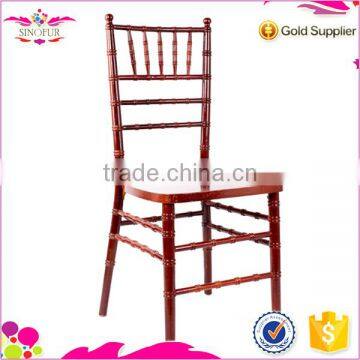 Qingdao SinoFur Classical Wholesale Solid Wood Mahogany Tiffany Chair