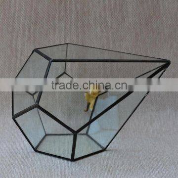 Glass Vases Terrarium Ornament Indoor Plant Greenhouse Handblown Glass Terrarium photo-2