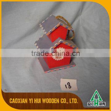 Christmas Hot Hanging Wooden Bird House photo-2