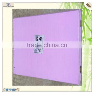 Small Colorful Round Corner Wooden Jewellery Packaging Box photo-4