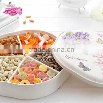 N138 Separable Dish,Plastic candy and Nut Dish