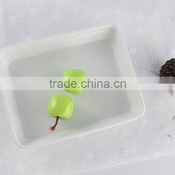 Chaozhou Factory Direct Wholesale Rectangular Porcelain Tray Dishes, Ceramic French Fries Plates photo-4