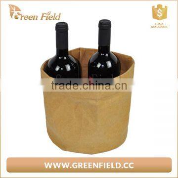 Cheap Custom Party Kraft Paper Wine Partner Gift Bag photo-2