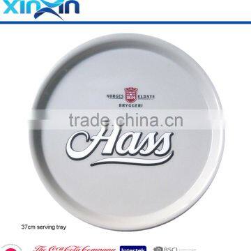 Round Serving Tray With Anti-slip Coating 36CM photo-2