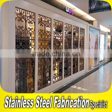 Custom-Made Stainless Steel Folding Sliding Doors Interior Room Divider photo-4