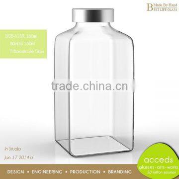 Fancy Hand Made Cheap Mini Glass Jar For Candy photo-4