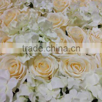 Wooden Wall Flower Decoration,silk Flower Background Wall for Wedding photo-6