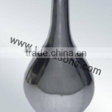 Cheap Metal Flower Clear Round Vase photo-4