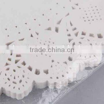 100pc Cake Lace Mat Round Hollowing Paper Placemat photo-2