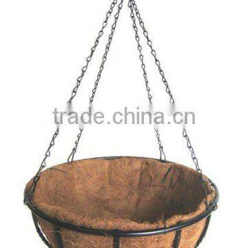 hanging basket with coco liner LMHBC-12P01