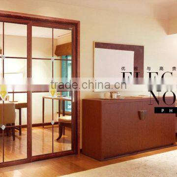 Latest Design Wooden Door Interior Door Room Door Sliding Hollow Glass Door(BG10-M482) photo-2